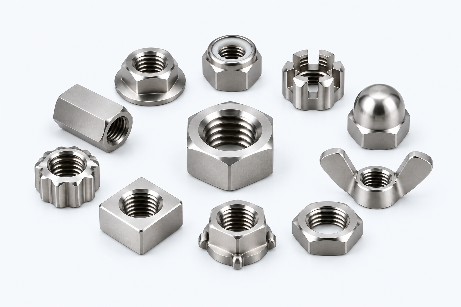 Titanium Nuts