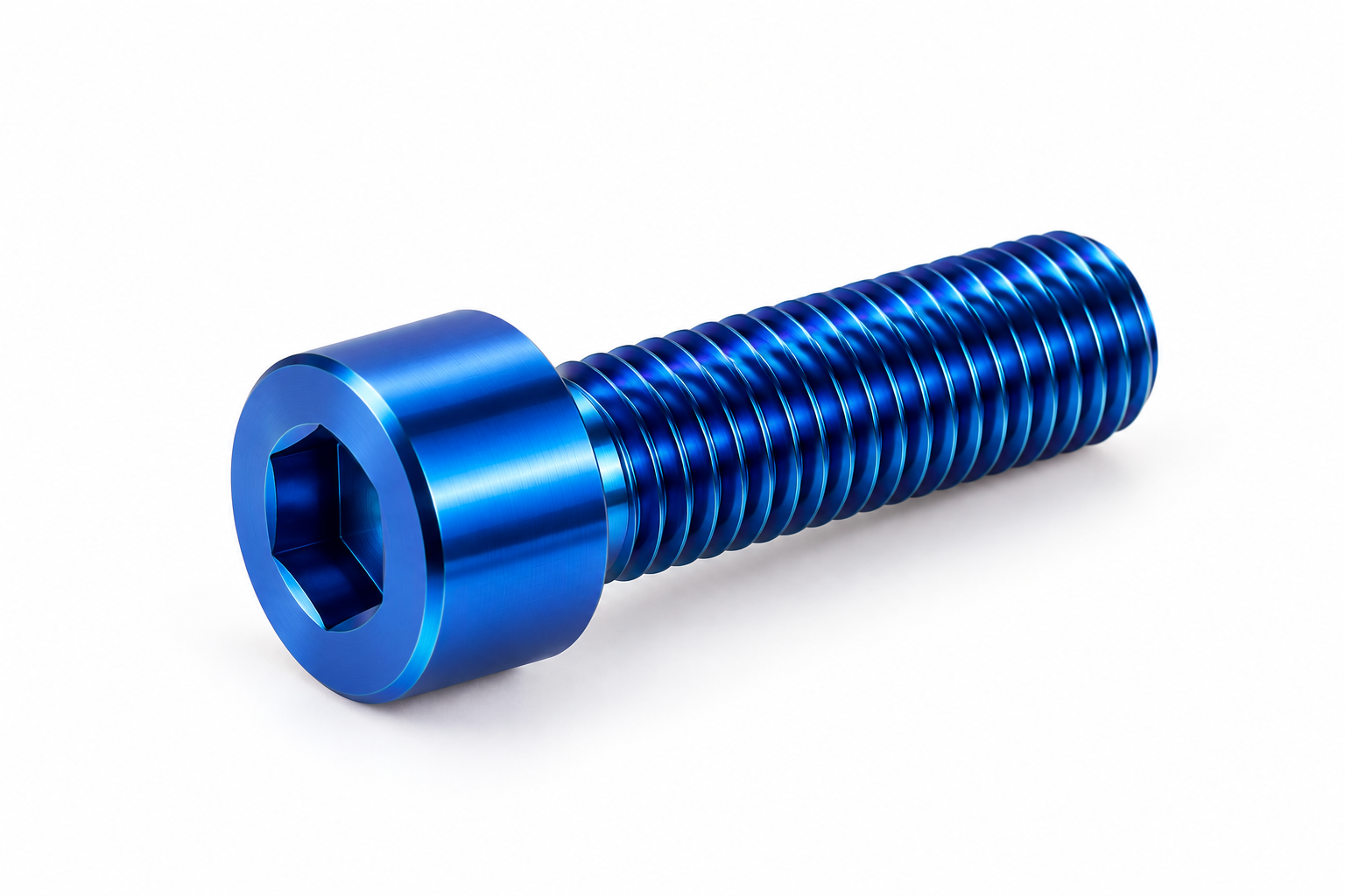 Anodized Titanium Socket Head Screw