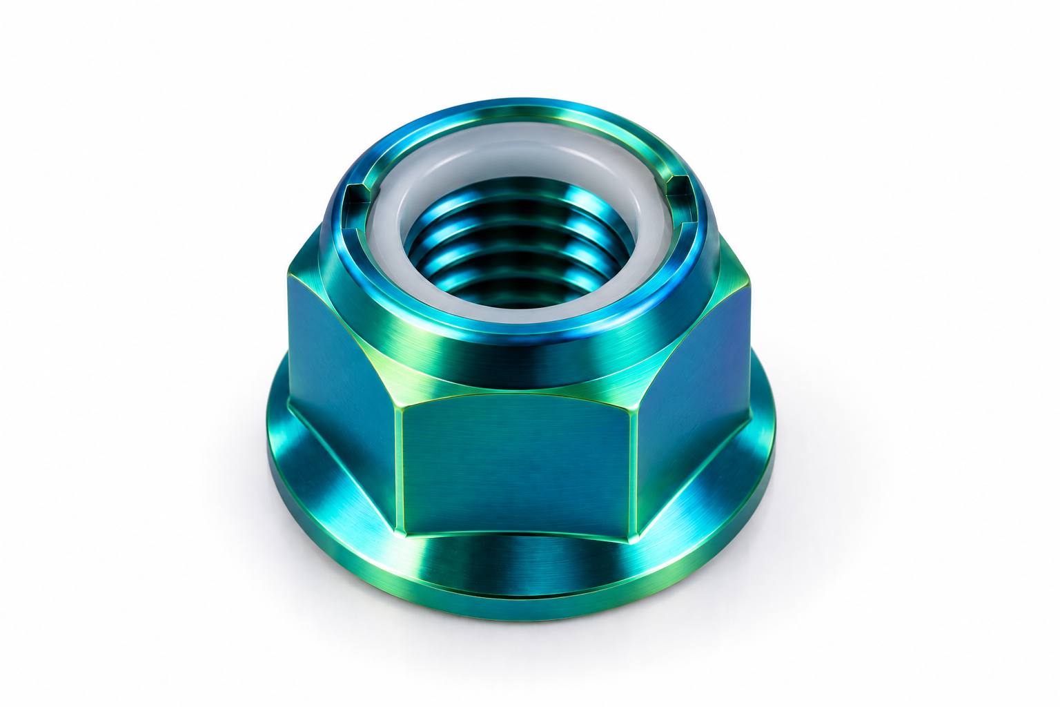 Anodized Titanium Lock Nut