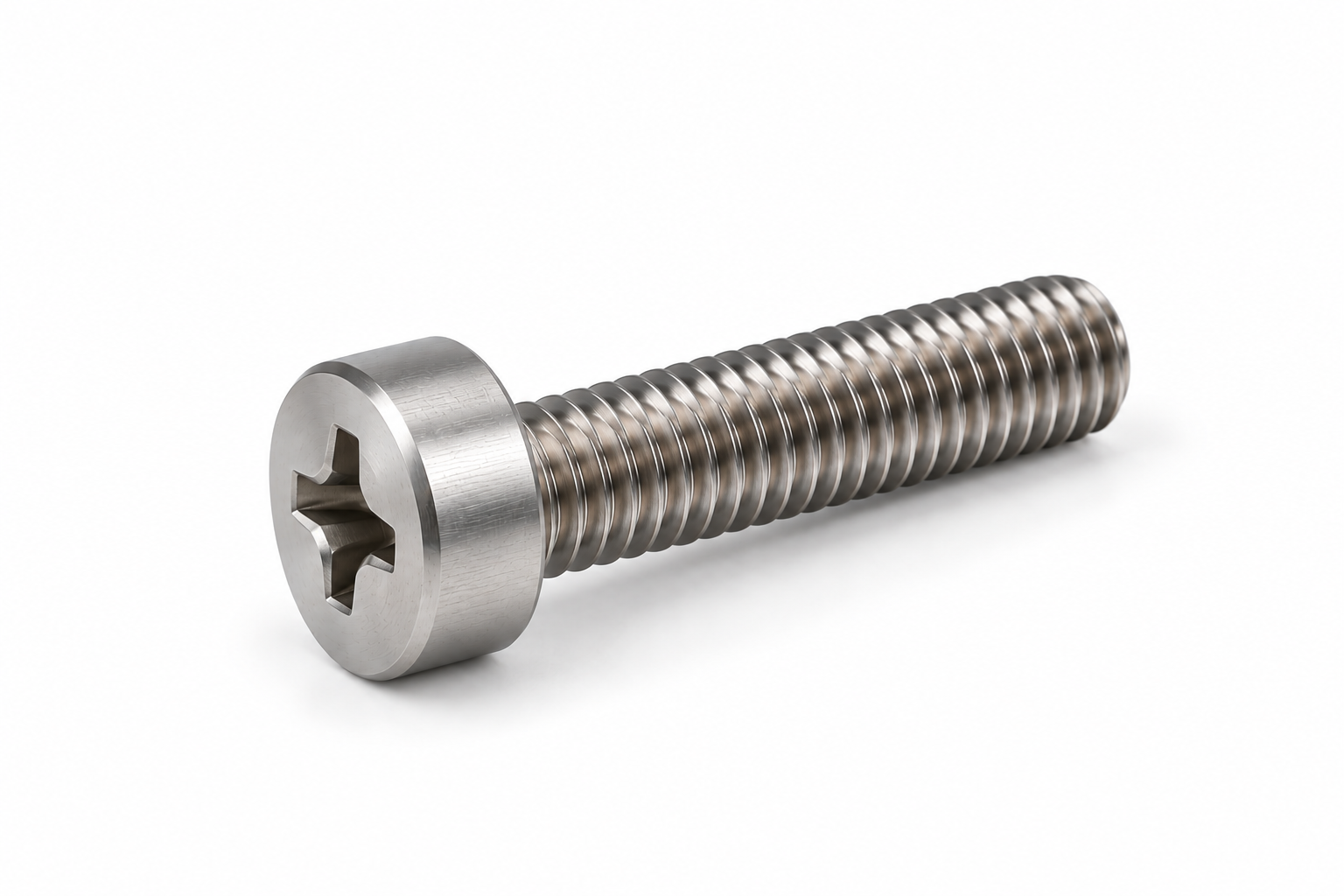 Titanium Phillips cheese head screw